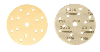  Шлиф мат на бум основе липучка GOLD 150мм 6+1 отв P240